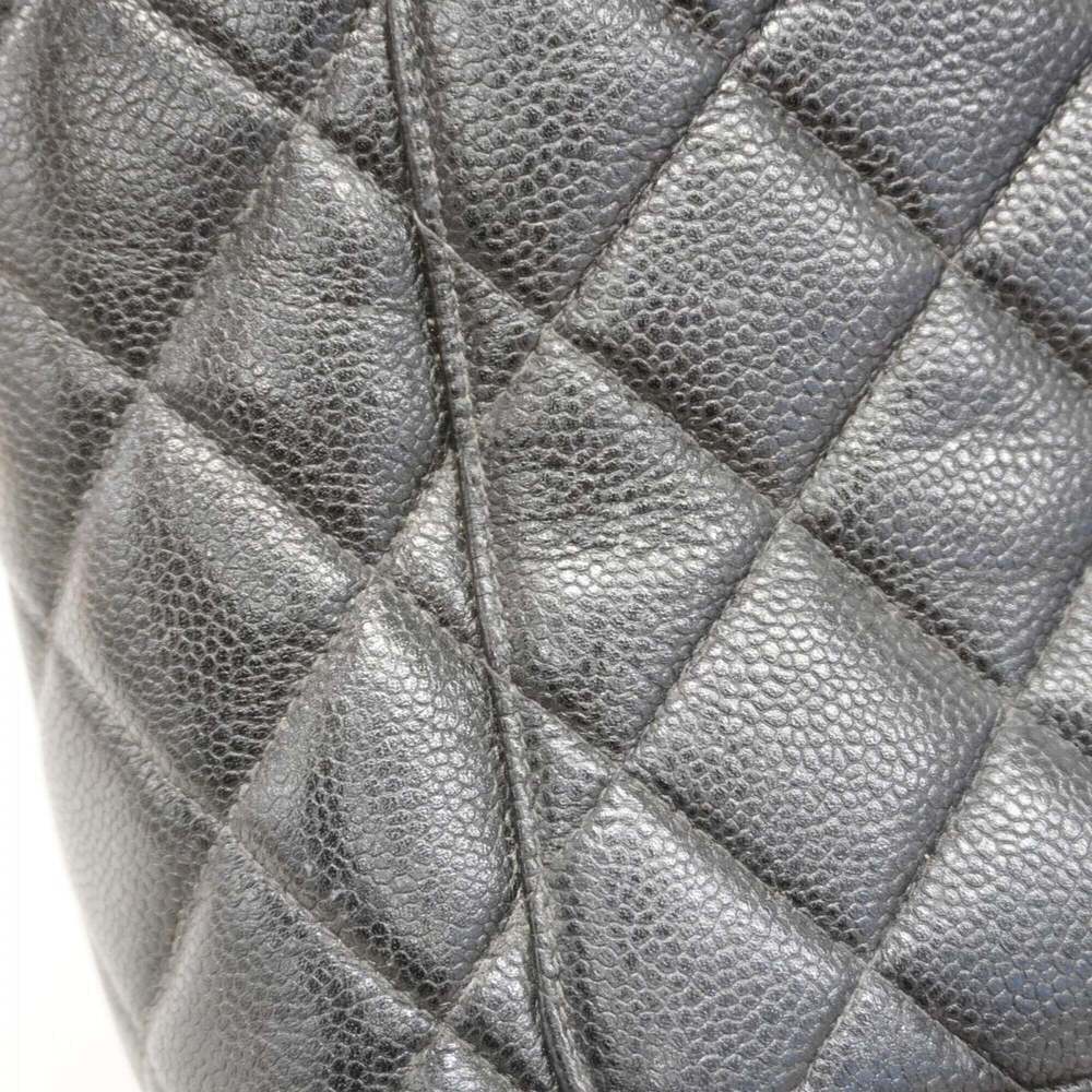 CHANEL Black Caviar Leather Reissue Tote Bag - Picture 8 of 13